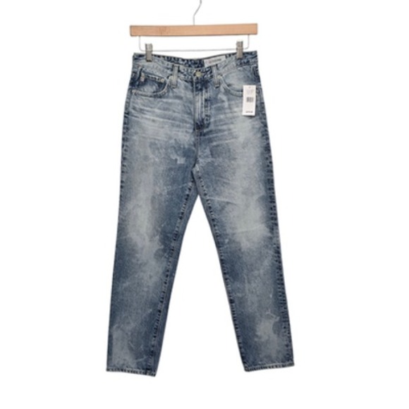 AG‎ Adriano Goldschmied Jeans Womens 27 Blue The Phoebe High Waisted Tapered USA